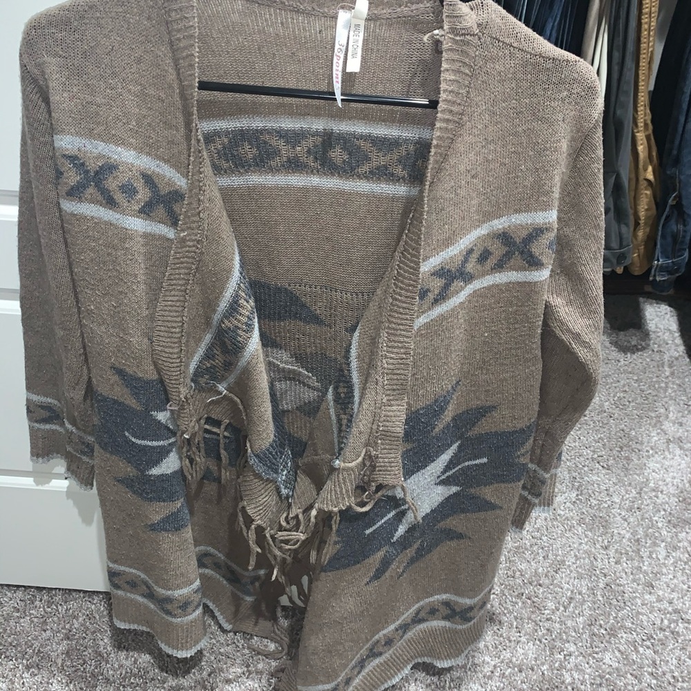Tribal cardigan